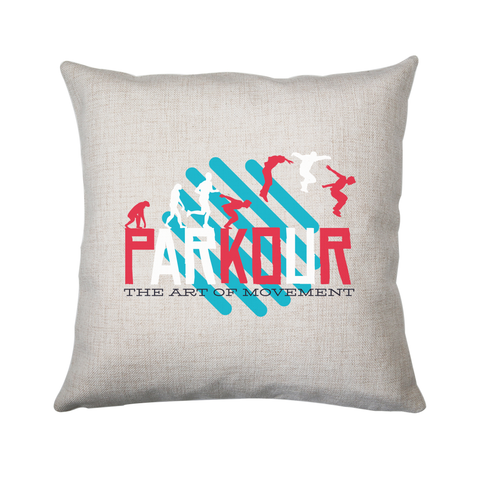 Parkour quote cushion cover pillowcase linen home decor - Graphic Gear
