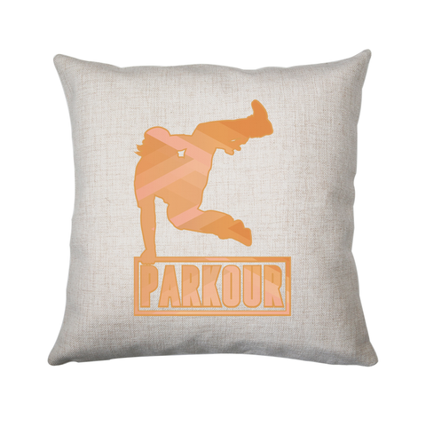 Parkour jump cushion cover pillowcase linen home decor - Graphic Gear