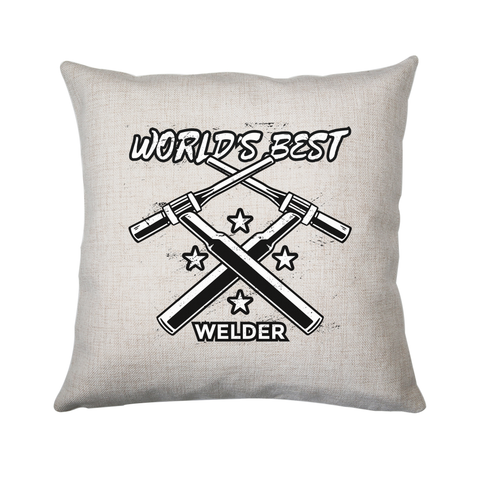 Welder quote cushion cover pillowcase linen home decor - Graphic Gear
