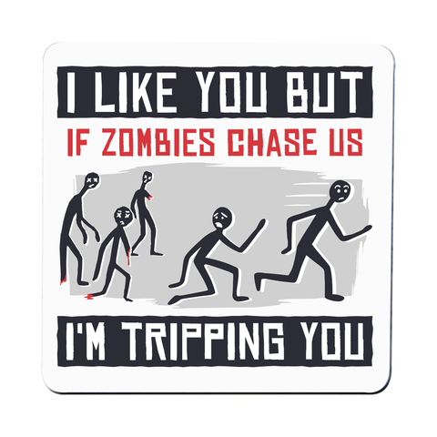 I like you but quote funny coaster drink mat - Graphic Gear