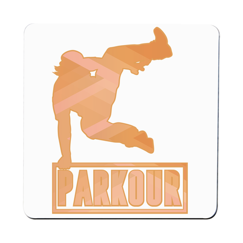 Parkour jump coaster drink mat - Graphic Gear