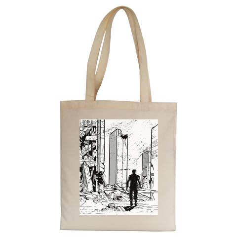 Apocalypse tote bag canvas shopping - Graphic Gear