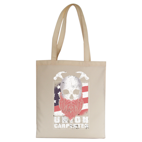 Union carpenter tote bag canvas shopping - Graphic Gear