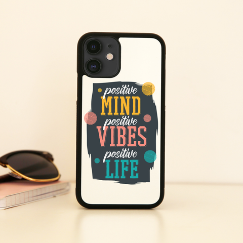 Positive quote iPhone case cover 11 11Pro Max XS XR X - Graphic Gear