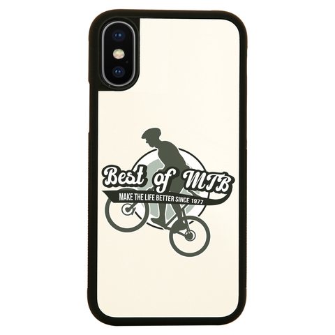 Mountain bike quote iPhone case cover 11 11Pro Max XS XR X - Graphic Gear