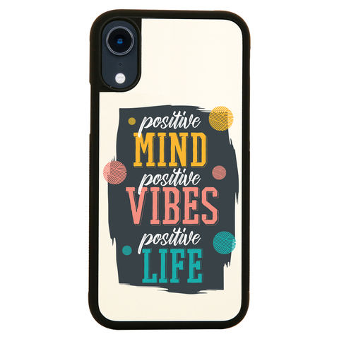 Positive quote iPhone case cover 11 11Pro Max XS XR X - Graphic Gear