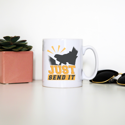 Gas pedal quote mug coffee tea cup - Graphic Gear