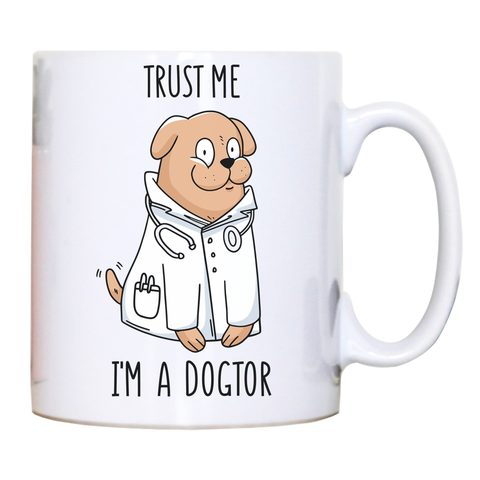 Doctor dog mug coffee tea cup - Graphic Gear