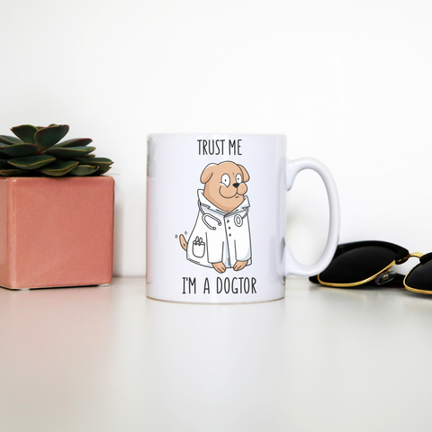 Doctor dog mug coffee tea cup - Graphic Gear