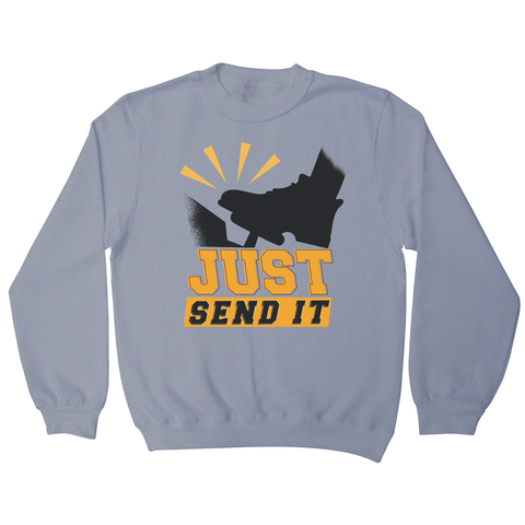 Gas pedal quote sweatshirt - Graphic Gear