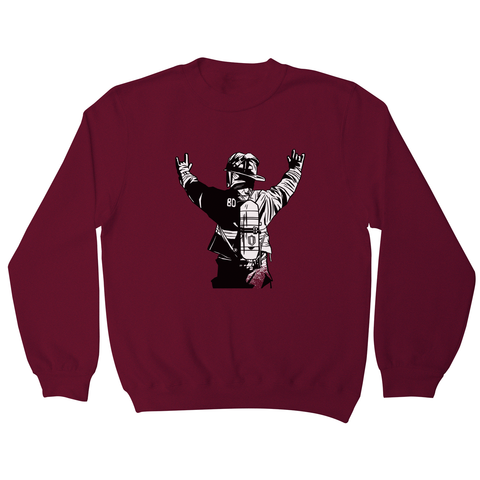 Firefighter rock hands sweatshirt - Graphic Gear