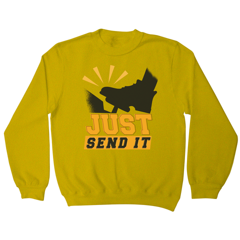 Gas pedal quote sweatshirt - Graphic Gear
