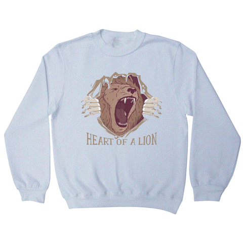 Heart of a lion sweatshirt - Graphic Gear
