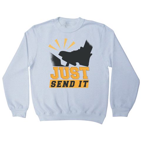 Gas pedal quote sweatshirt - Graphic Gear