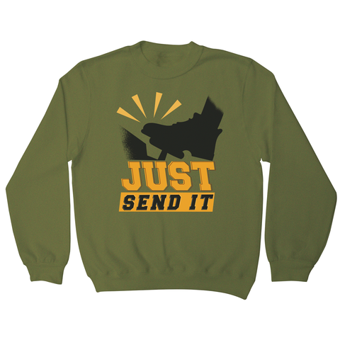 Gas pedal quote sweatshirt - Graphic Gear