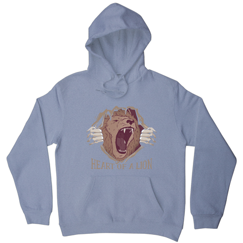 Heart of a lion hoodie - Graphic Gear
