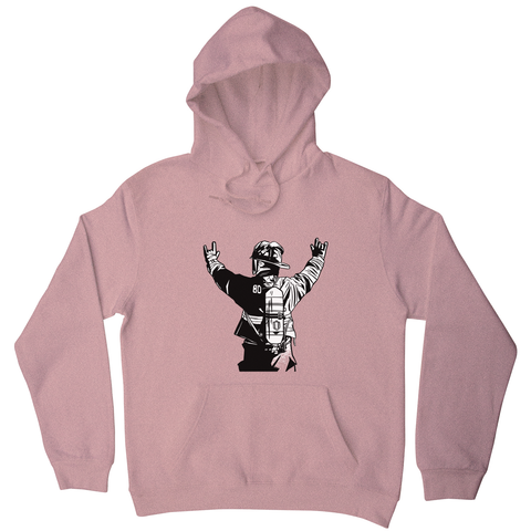 Firefighter rock hands hoodie - Graphic Gear