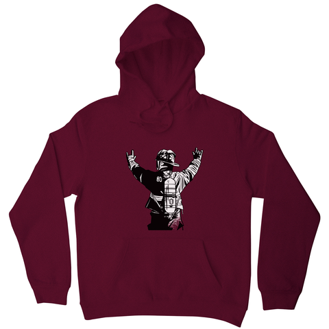 Firefighter rock hands hoodie - Graphic Gear