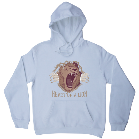 Heart of a lion hoodie - Graphic Gear
