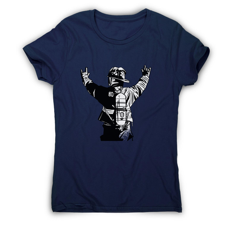 Firefighter rock hands women's t-shirt - Graphic Gear