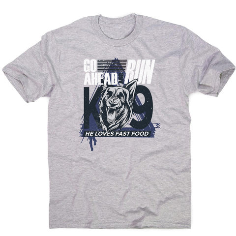 Police dog quote men's t-shirt - Graphic Gear