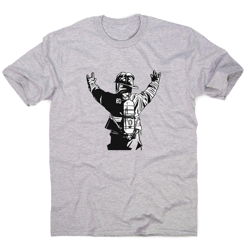Firefighter rock hands men's t-shirt - Graphic Gear