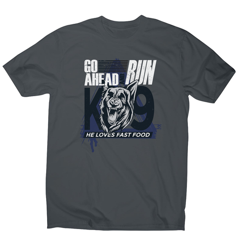 Police dog quote men's t-shirt - Graphic Gear