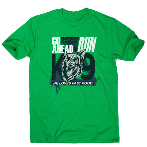 Police dog quote men's t-shirt - Graphic Gear