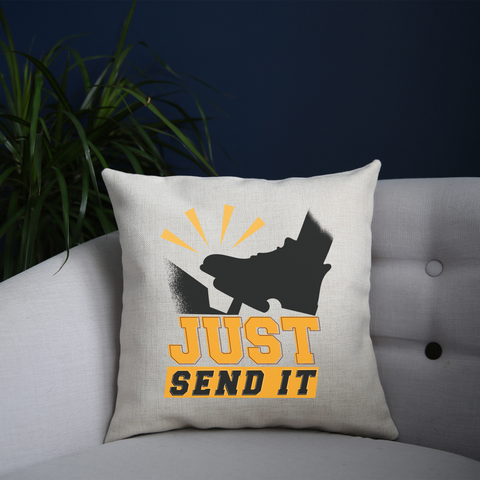 Gas pedal quote cushion cover pillowcase linen home decor - Graphic Gear