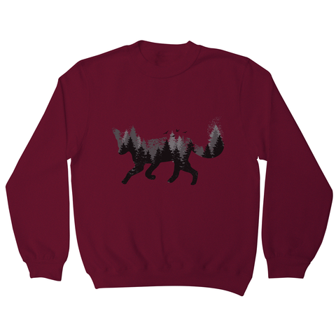 Forest fox animal sweatshirt - Graphic Gear