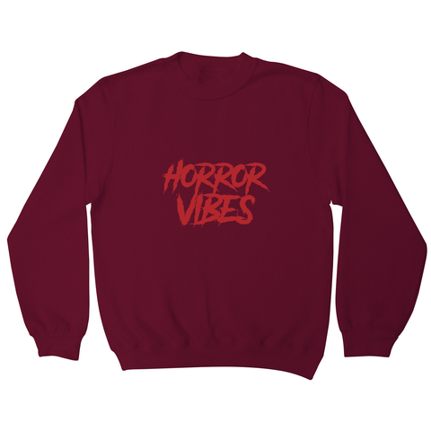 Horror vibes sweatshirt - Graphic Gear