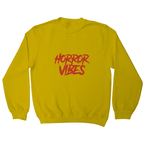Horror vibes sweatshirt - Graphic Gear