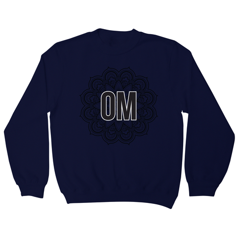 Mandala om ornamental floral sweatshirt - Graphic Gear