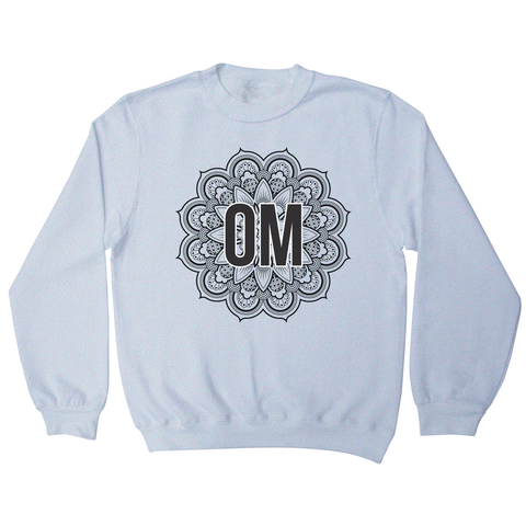 Mandala om ornamental floral sweatshirt - Graphic Gear