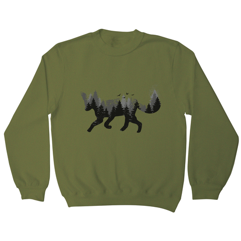 Forest fox animal sweatshirt - Graphic Gear