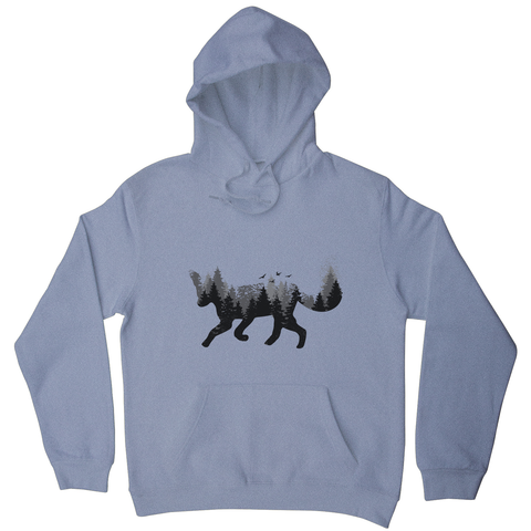 Forest fox animal hoodie - Graphic Gear