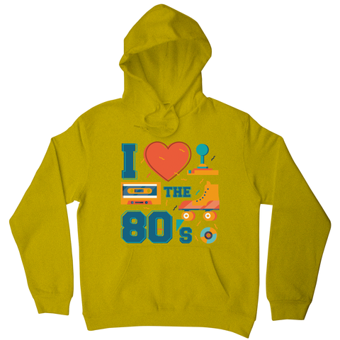 Love the 80's hoodie - Graphic Gear