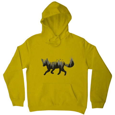 Forest fox animal hoodie - Graphic Gear