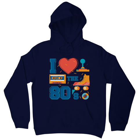 Love the 80's hoodie - Graphic Gear