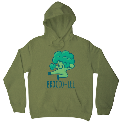 Broccolee funny hoodie - Graphic Gear