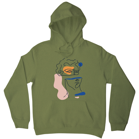 Abstract David head hoodie - Graphic Gear