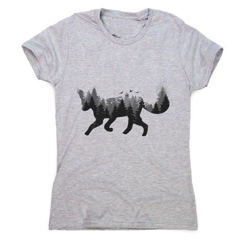 Forest fox animal women's t-shirt - Graphic Gear