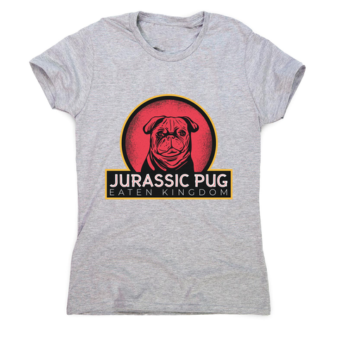 Jurassic pug women's t-shirt - Graphic Gear