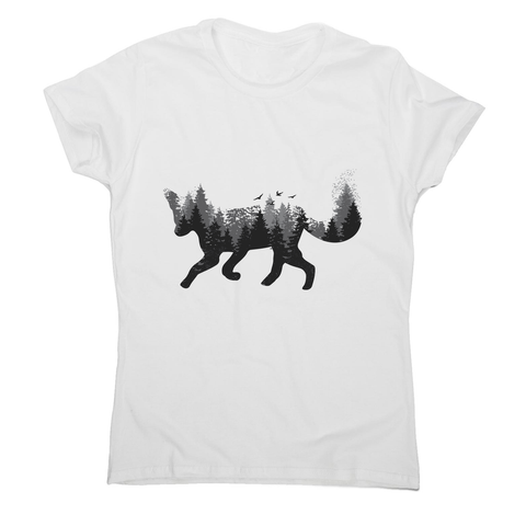 Forest fox animal women's t-shirt - Graphic Gear