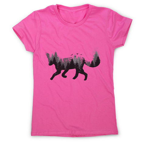 Forest fox animal women's t-shirt - Graphic Gear