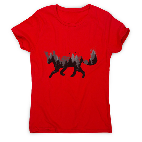Forest fox animal women's t-shirt - Graphic Gear