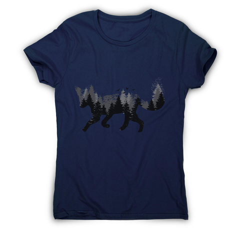 Forest fox animal women's t-shirt - Graphic Gear