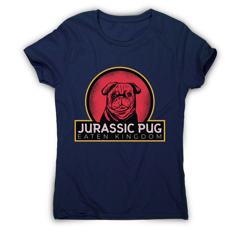 Jurassic pug women's t-shirt - Graphic Gear