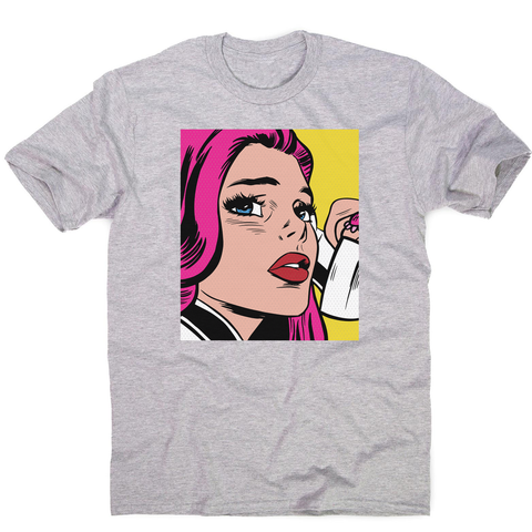 Pop art girl men's t-shirt - Graphic Gear