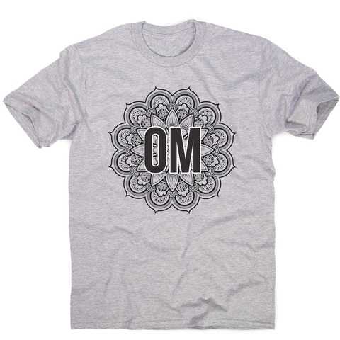 Mandala om ornamental floral men's t-shirt - Graphic Gear